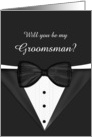 Will you be my Groomsman card