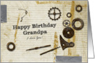 Have Birthday Grandpa I Love you card