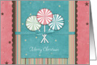 Merry Christmas Lolly Pop card