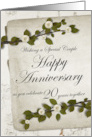 Wishing a Special Couple Happy Anniversary 20 Years together card