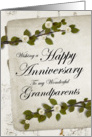 Happy Anniversary to my Wonderful Grandparents card