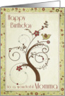 Happy Birthday to a wonderful Momma Swirl Tree card