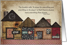 Congrats New Home, The trouble with a place for everything card