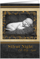 Silent Night Photo Card