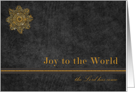 Joy to the World card