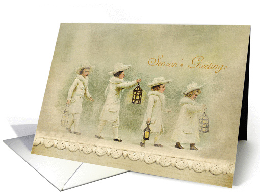Vintage Christmas card (947211)