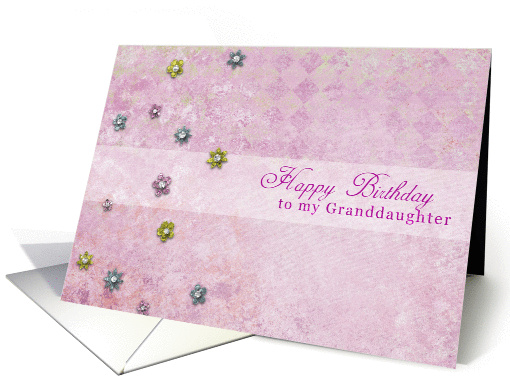 Happy Birthday Granddaughter card (947313)