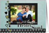 Love You Heart & Soul Photo Card