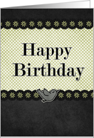 Happy Birthday for Her card