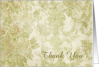 Vintage Floral Thank...