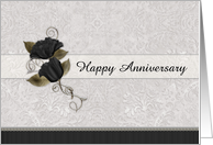 Happy Anniversary Floral card