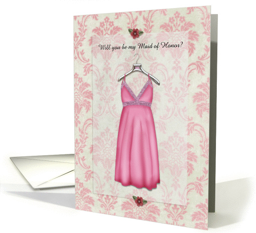 Will you be my Maid Of Honor? card (948399)