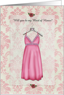 Will you be my Maid Of Honor? card