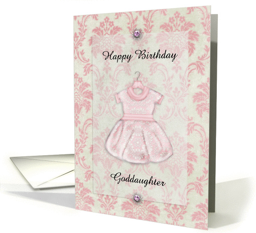 Happy Birthday Goddaughter card (948422)