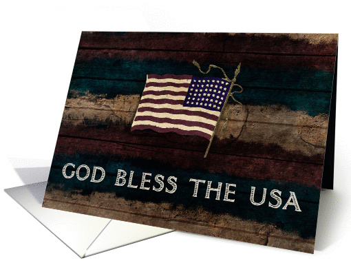 God Bless The USA card (949056)