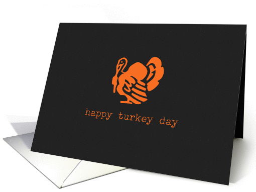 happy turkey day card (949886)