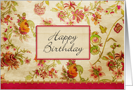 Happy Birthday card