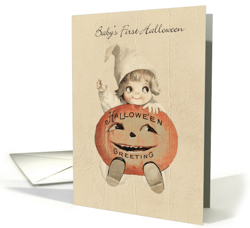 Baby's First Halloween card (950405)