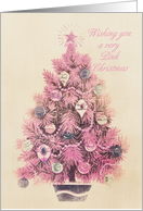 Wishing you a very Pink Christmas card