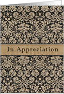 Business In Appreciation card