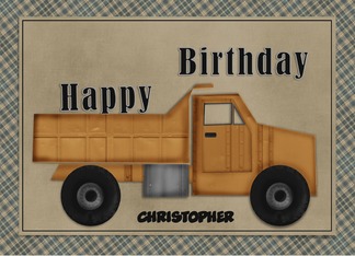 Happy Birthday Truck...