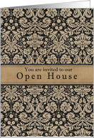 Business Open House Invitation card