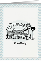 We are Moving card
