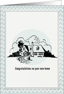 Congratulations on your new home card