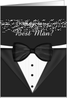 Will you be my Best Man card