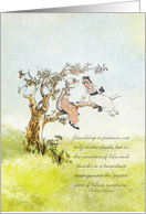 Friendship is Precious Thank you card