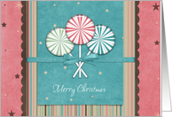 Merry Christmas Lolly Pop card