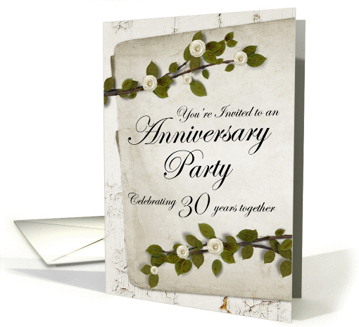 You're Invited to an Anniversary Party to Celebrate 30... (956873)