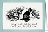 If Animals could Talk card