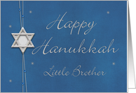 Happy Hanukkah Little Brother card