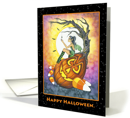 Halloween Card - The Itsy Bitsy Spider Finds a Fairy card (941447)