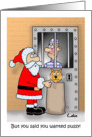 Funny Greetings Card - Cartoon - Christmas card