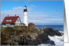 Maine Lighthouse card