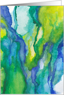 Abstract 7 card