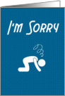I’m Sorry card