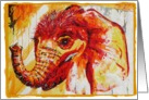 Moses - An Elephant for Christmas card