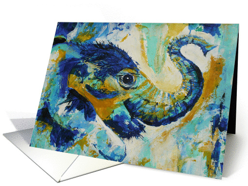 Christmas -Moses - Blue eyes card (942019)