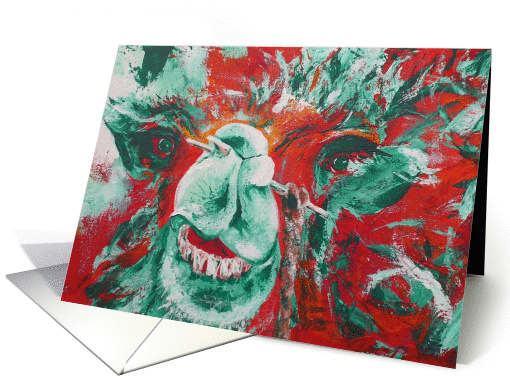 Pierced - Mongolian Camel card (944659)