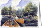 The Thoroughfare at Pearce Pond Camps Maine card