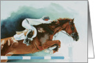 Equine Jumper 1648 card