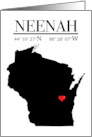 Neenah Wisconsin GPS card