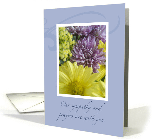 Bouquet Sympathy card (1164480)