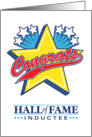 Congratulatuions Hall of Fame Inductee Generic card