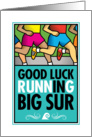 Good Luck Running In Big Sur card