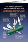 Ultimate Man Tool, Funny Birthday for Boyfriend card