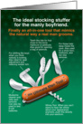 Ultimate Man Tool, Funny Christmas for Boyfriend card